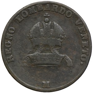 Austria, Franciszek II, Lombardia-Wenecja, 5 centesimi 1822, Mediolan