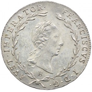 Austria, Franciszek II, 5 krajcarów 1818, Kremnica