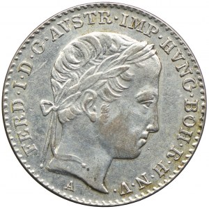Austria, Ferdynand I, 3 krajcary 1847, Wiedeń