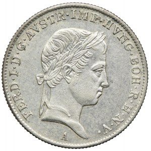 Austria, Ferdynand I, 10 krajcarów 1842, Wiedeń