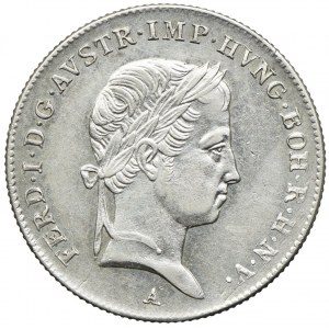 Austria, Ferdynand I, 10 krajcarów 1844, Wiedeń