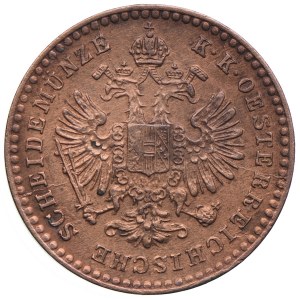 Austria, Franciszek Józef I, 5/10 krajcara 1885, Wiedeń