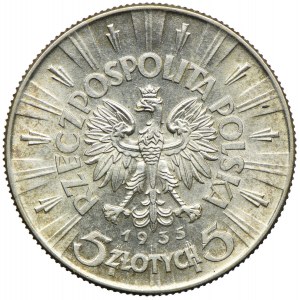 5 złotych 1935, Józef Piłsudski