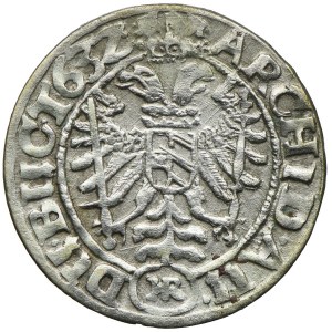 Śląsk pod panowaniem habsburskim, Ferdynad II, 3 krajcary 1632 HR, Wrocław