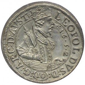 Austria, Leopold V, 10 krajcarów 1632, Hall