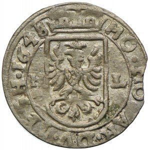 Śląsk Cieszyński, Elżbieta Lukrecja, 1 krajcar 1648 HL, Skoczów