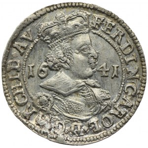 Austria, Ferdynand Karol, 3 krajcary 1641, Hall