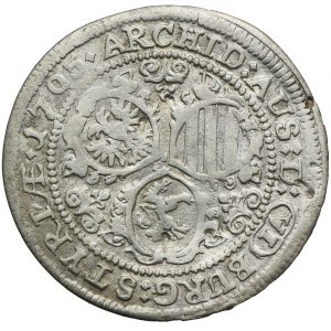 Austria, Leopold I, 3 krajcary 1705, Graz