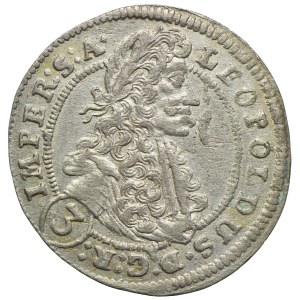 Austria, Leopold I, 3 krajcary 1702, Praga