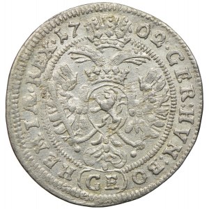 Austria, Leopold I, 3 krajcary 1702, Praga