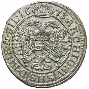 Śląsk pod panowaniem habsburskim, Leopold I, 6 krajcarów 1673, Wrocław