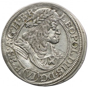 Śląsk pod panowaniem habsburskim, Leopold I, 6 krajcarów 1678, Opole