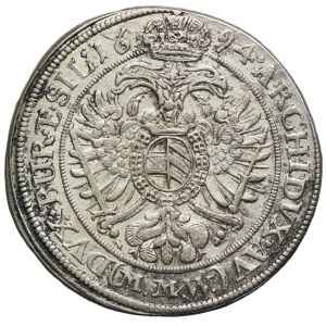 Śląsk pod panowaniem habsburskim, Leopold I, 15 krajcarów 1694, Wrocław