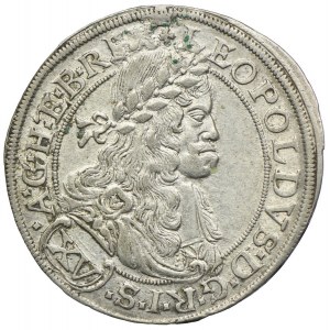 Austria, Leopold I, 15 krajcarów 1664, Wiedeń