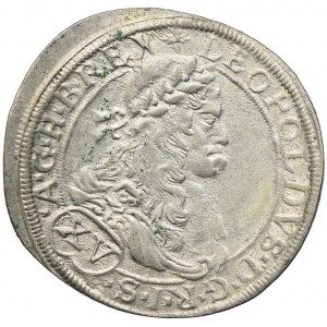 Austria, Leopold I, 15 krajcarów 1664, Wiedeń