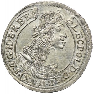 Węgry, Leopold I, 15 krajcarów 1677