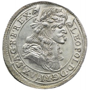 Węgry, Leopold I, 15 krajcarów 1682, Kremnica