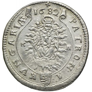 Węgry, Leopold I, 15 krajcarów 1682, Kremnica