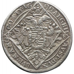 Austria, Leopold I, 1/4 talara 1699, Kremnica