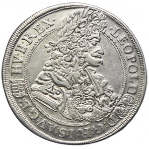 Austria, Leopold I, 1/2 talara 1698, Kremnica