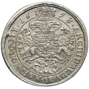 Austria, Leopold I, 1/2 talara 1698, Kremnica