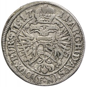 Śląsk pod panowaniem habsburskim, Józef I, 3 krajcary 1711, Wrocław