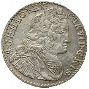 Austria, Karol VI, 3 krajcary 1739, Hall
