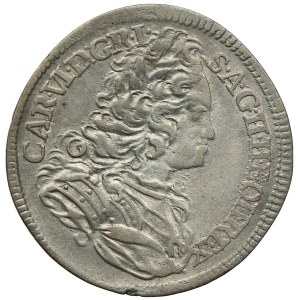 Austria, Karol VI, 6 krajcarów 1732, Praga