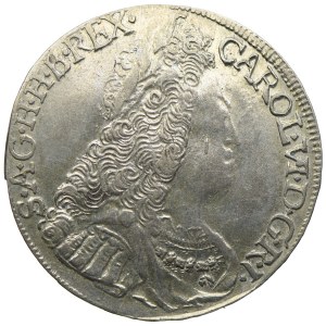 Austria, Karol VI, 6 krajcarów 1729, Hall