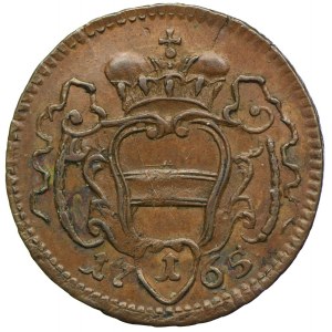 Austria, Maria Teresa, 1 fenig 1765, Wiedeń