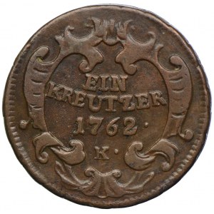 Austria, Maria Teresa, 1 krajcar 1762, Kremnica