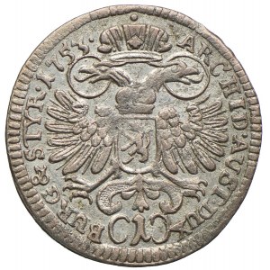 Austria, Maria Teresa, 1 krajcar 1753