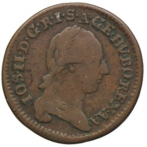 Austria, Józef II, 1/4 krajcara 1782 B, Kremnica