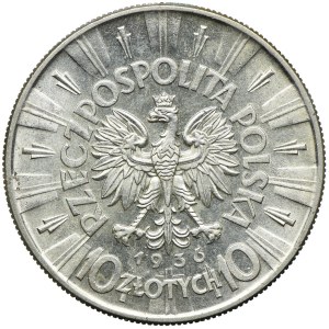 10 złotych 1936, Józef Piłsudski