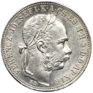Węgry, Franciszek Józef I, 1 forint 1883, Kremnica