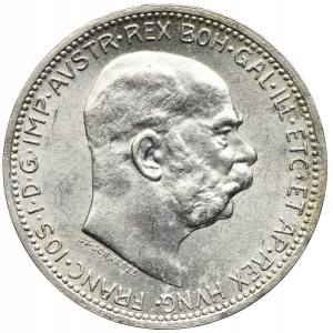 Austria, Franciszek Józef I, 1 korona 1916, Wiedeń