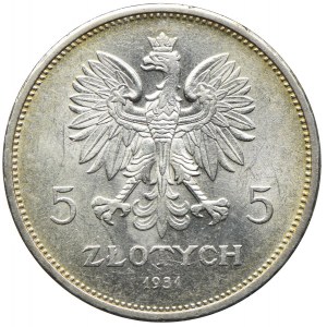 5 złotych 1931 Nike, Warszawa