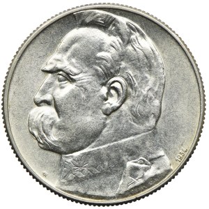 5 złotych 1934, Józef Piłsudski, Orzeł Strzelecki