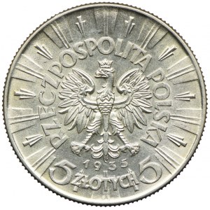 5 złotych 1935, Józef Piłsudski