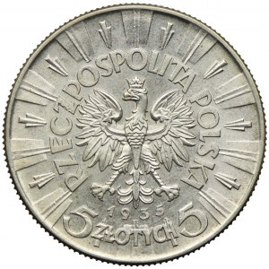 5 złotych 1935, Józef Piłsudski