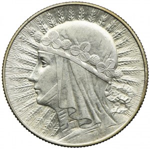 5 złotych 1934, Głowa Kobiety