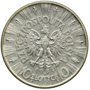 10 złotych 1934, Józef Piłsudski