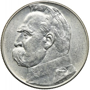 10 złotych 1938, Józef Piłsudski