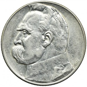 10 złotych 1934, Józef Piłsudski, Orzeł Strzelecki