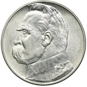 10 złotych 1937, Józef Piłsudski