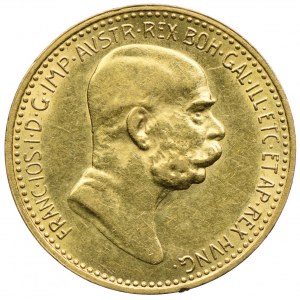 Austria, Franciszek Józef I, 10 koron 1909, Wiedeń