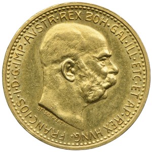 Austria, Franciszek Józef I, 10 koron 1911, Wiedeń