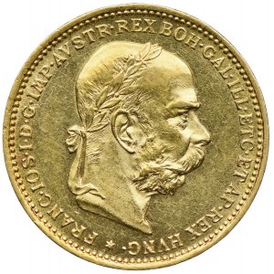 Austria, Franciszek Józef I, 20 koron 1892, Wiedeń