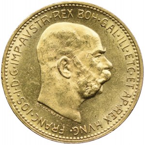 Austria, Franciszek Józef I, 20 koron 1910, Wiedeń