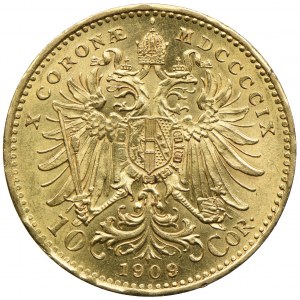 Austria, Franciszek Józef I, 10 koron 1909, Wiedeń